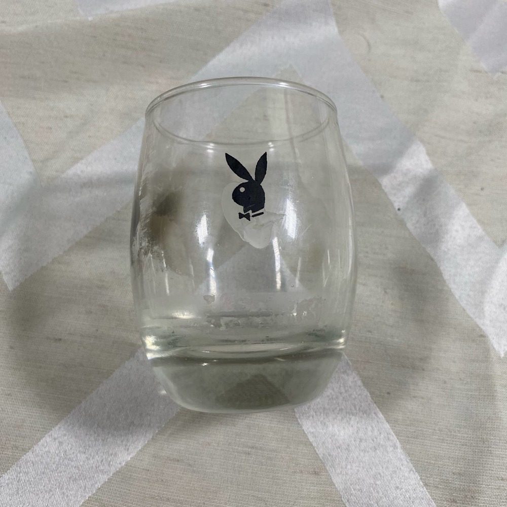 Playboy logo candle holder